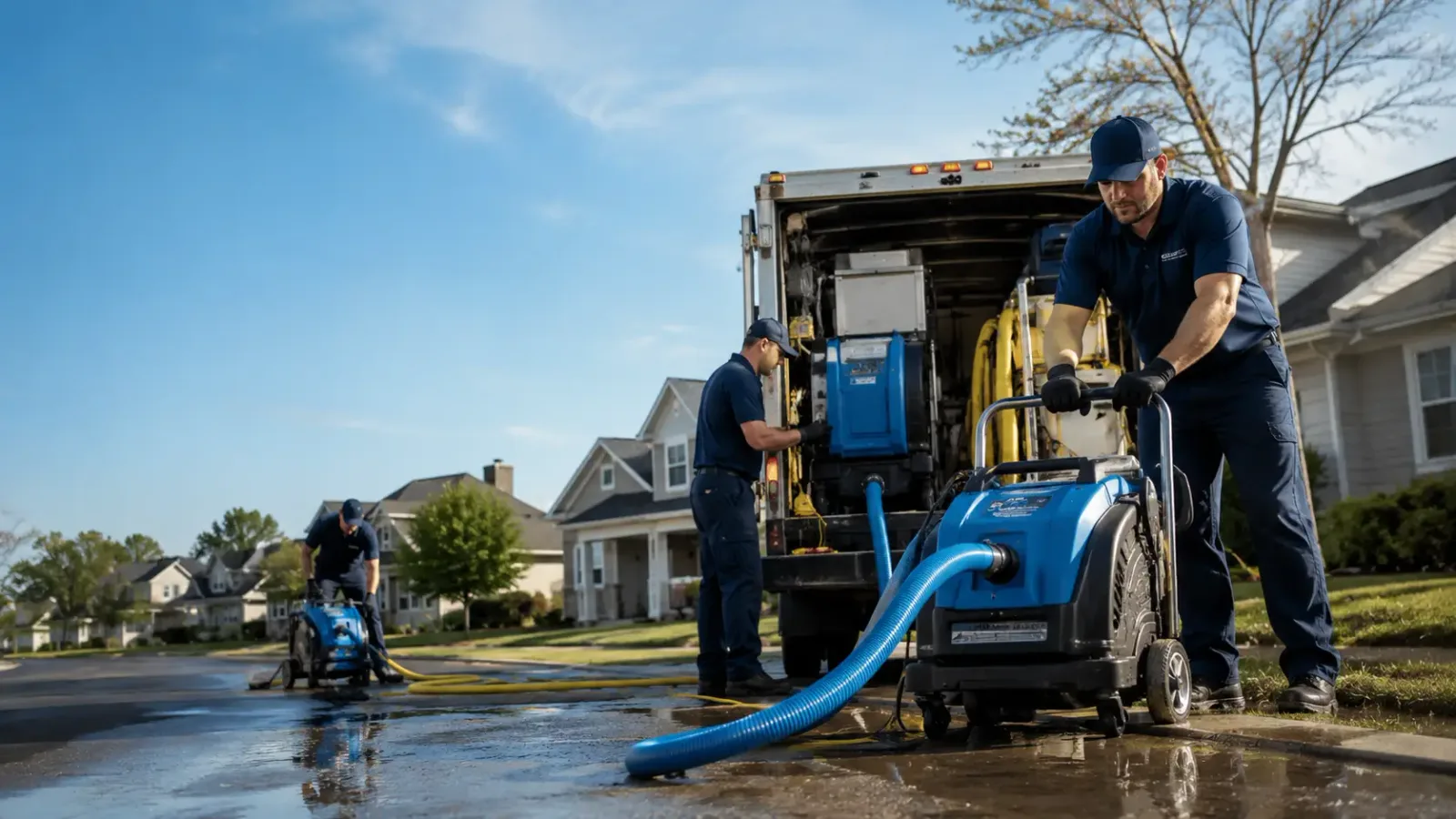 Flood Damage Cleanup in Chamisal, NM